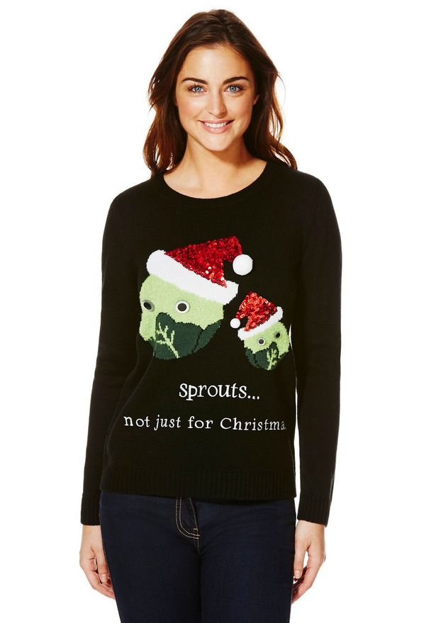 womens christmas jumpers sprouts get a bad rep around this time of the year, but if youu0027re in WAWMAON