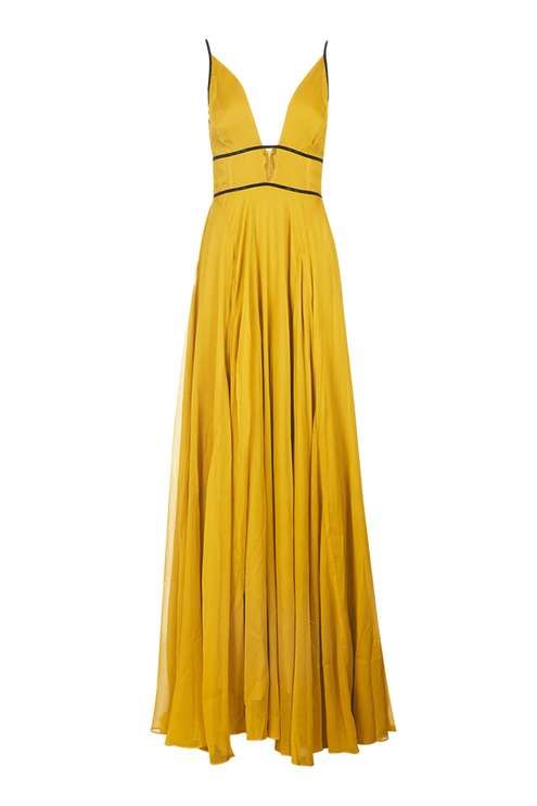 yellow maxi dress chiffon beaded maxi dress - dresses - clothing OJCLXRJ