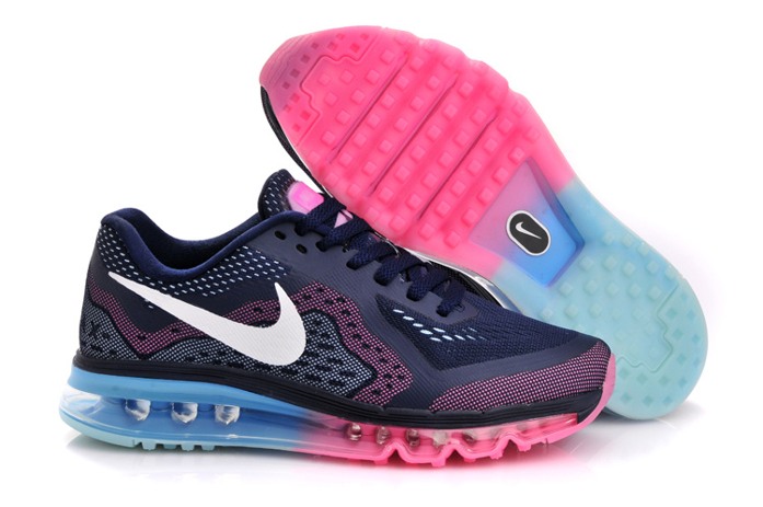Airmax nike shoes 2014 new nike air max 2014 running shoes on sale blue pink EGMVYVR