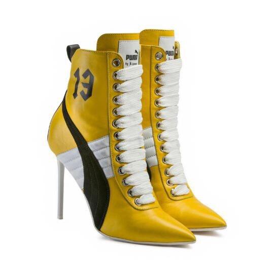 puma boots fenty puma by rihanna yellow boots ... RYHUZUM