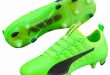 Puma cleats puma evopower vigor 1 fg soccer cleats (green gecko/puma black/safety yellow XRNVRZL