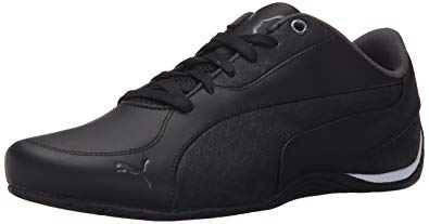 puma drift cat puma menu0027s drift cat 5 lea fashion sneakers, black/asphalt, ... SKZJDOF