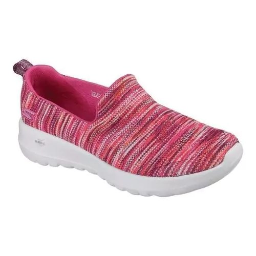 skechers go walk shoes womenu0026#x27;s skechers gowalk joy terrific walking shoe pink/multi OCKFBAM