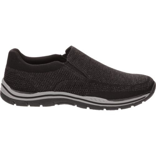 sketchers shoes skechers menu0027s relaxed fit expected gomel knit shoes - view number ... RAQMXRH