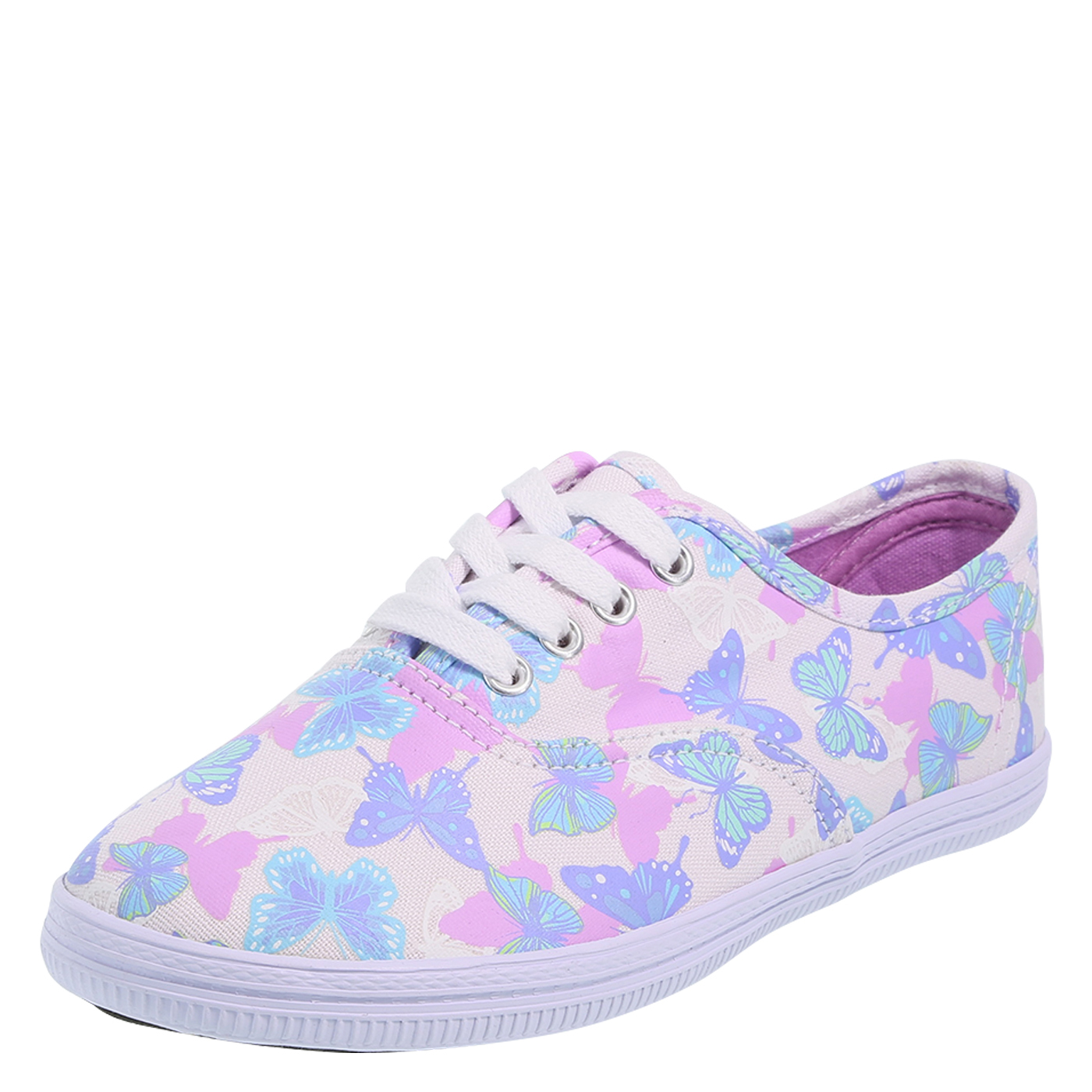 sneakers for girls girlsu0027 bal sneaker, lilac butterflies OMBZEJG
