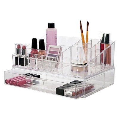 US Acrylic Cosmetic Organizer With Stackable Drawer : Target