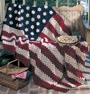 All American Crochet Afghan ePattern | LeisureArts.com