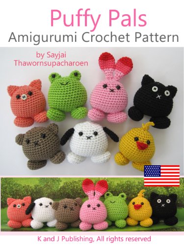 Amazon.com: Puffy Pals Amigurumi Crochet Pattern (Easy Crochet Doll
