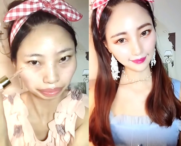 You Will Not Recognize These Asian Girls Before and After Their