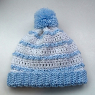 Ravelry: Striped Baby Hat pattern by Rhelena's Crochet Patterns