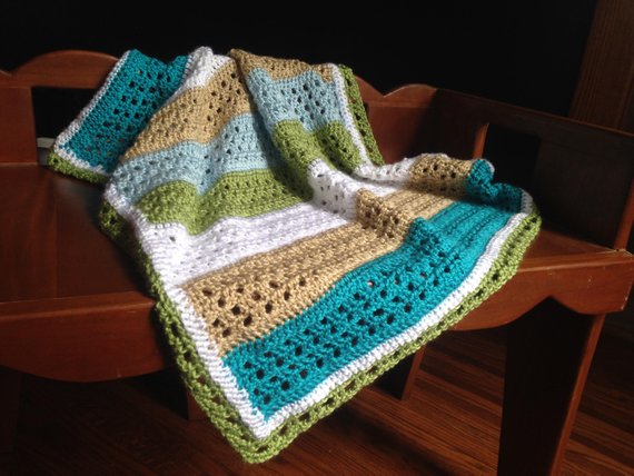 Crochet PATTERN baby blanket crochet pattern baby boy | Etsy