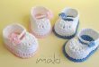 FREE CROCHET PATTERN: Super cute Mini booties - Maki Crochet Patterns