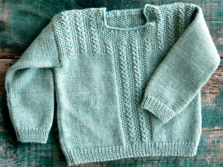 Free Sweater Knitting Pattern for Babies (VIDEO) - Craftfoxes