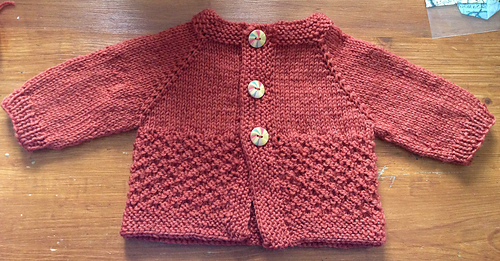 Ravelry: Fuss Free Baby Cardigan pattern by Louise Tilbrook