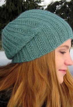 Pearmain Slouchy Beanie - Knitting Patterns and Crochet Patterns