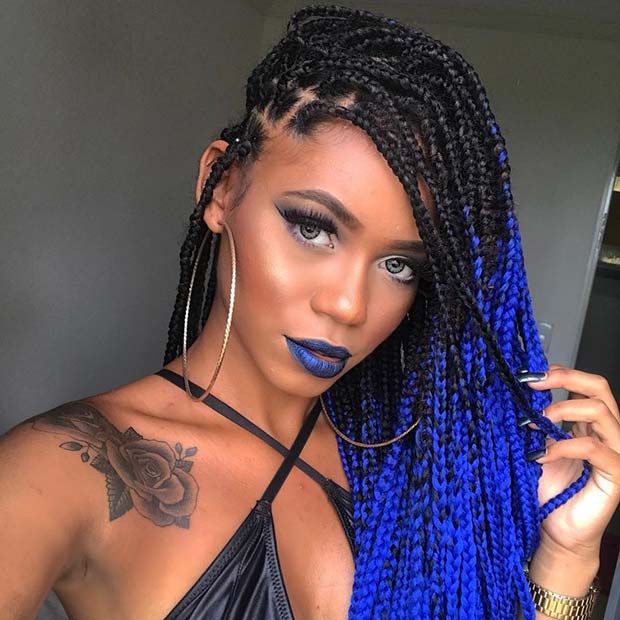25 Best Black Braided Hairstyles to Copy in 2018 | StayGlam