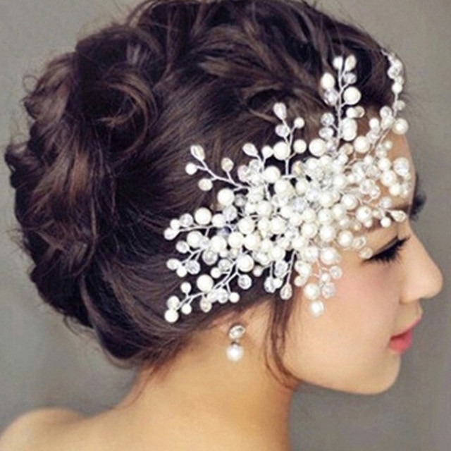 Bridal Headpiece Headband Wedding Bride Hair Accessories Crystal