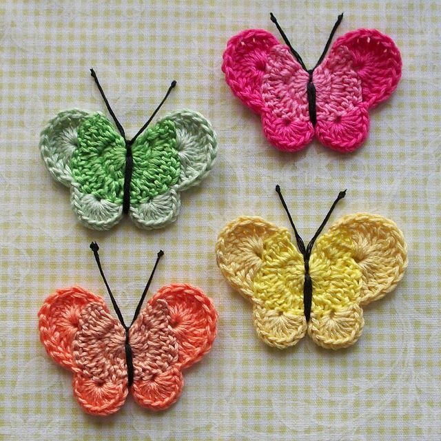 Printable Butterfly Crochet Patterns | free crochet patterns free