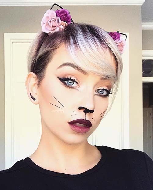 21 Easy Cat Makeup Ideas for Halloween | For Special Holidays