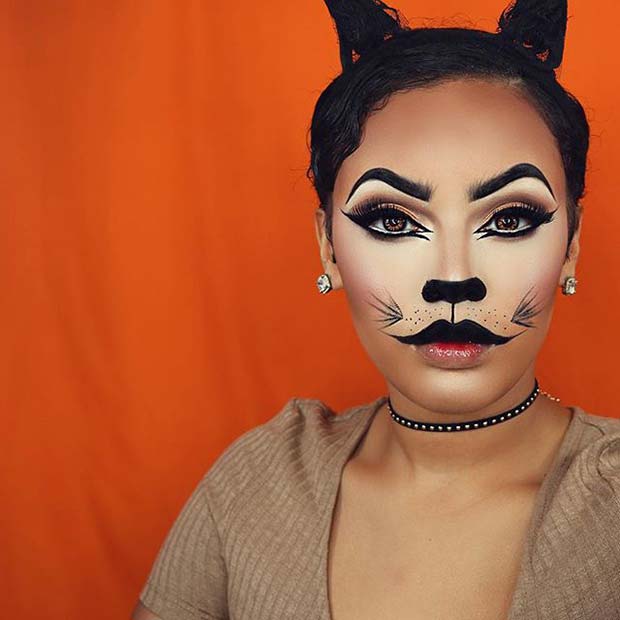 21 Easy Cat Makeup Ideas for Halloween | Page 2 of 2 | StayGlam