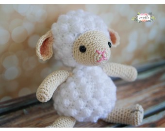 Amigurumi Crochet Lamb Toy Kit | Lion Brand Yarn