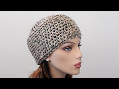 Crochet Beanie Hat by Crochet Hooks You - Simple & Easy (written