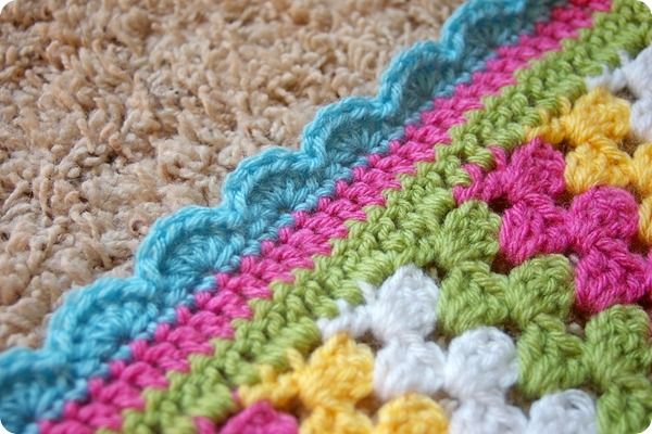 Crocheting the Day Away: Granny Stripe Blanket | Crochet - Blanket