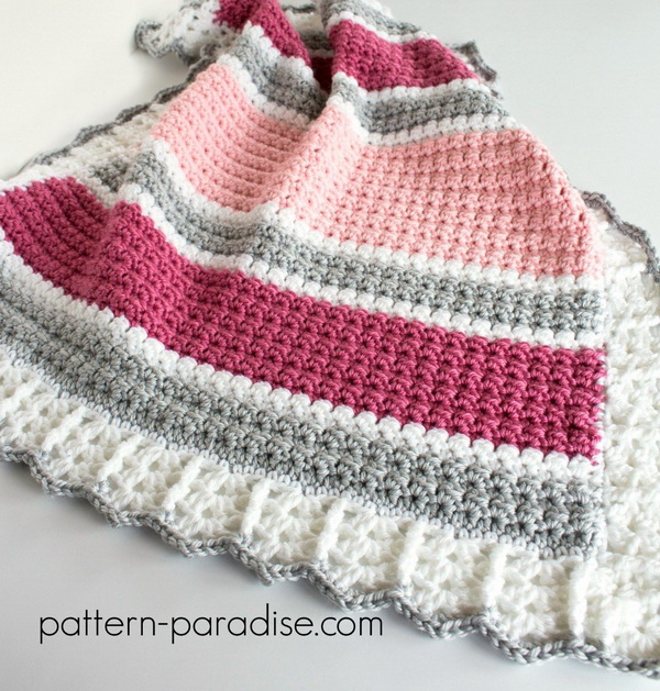 45+ Quick And Easy Crochet Blanket Patterns For Beginners - Listing More