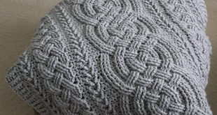 Crochet Blanket Pattern Irish Lullaby Cable Braided Blanket | Etsy