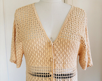 Crochet blouse | Etsy