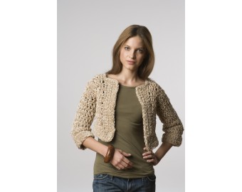 Crochet Bolero (Crochet) | Lion Brand Yarn