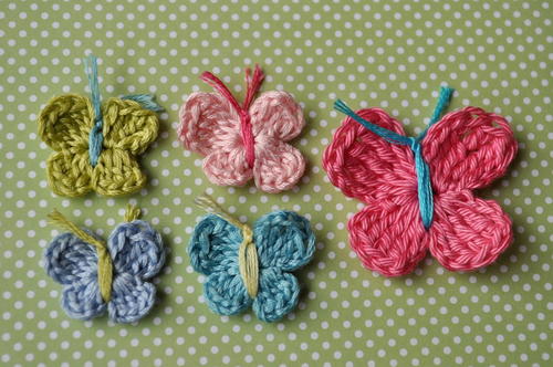 3 Minute Crochet Butterfly Pattern | AllFreeCrochet.com