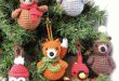 Crochet Christmas Ornament Pattern Woodland Animal Crochet | Etsy