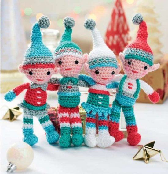 The Sweetest Crochet Christmas Ornaments Patterns | The WHOot