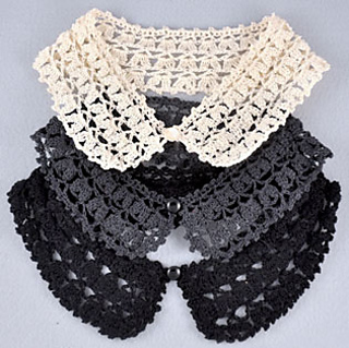 Ravelry: Detachable Puffy Lace Peter Pan Collar pattern by Jasz