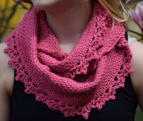 Rose Lace Crochet Cowl Pattern | AllFreeCrochet.com