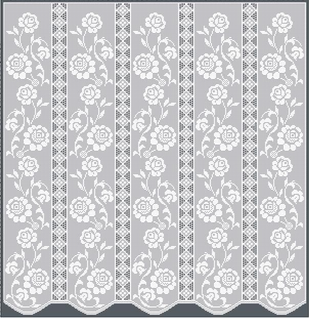 Crochet Valances Patterns | Curtains Decoration IDEAS | Drapes