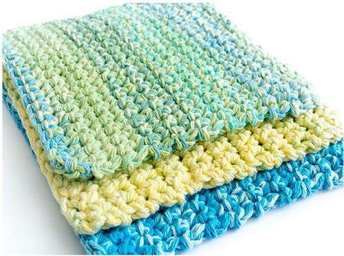 Thick Crochet Dishcloth Pattern | FaveCrafts.com