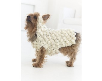 Year Of The Dog Sweater (Crochet) | Lion Brand Yarn