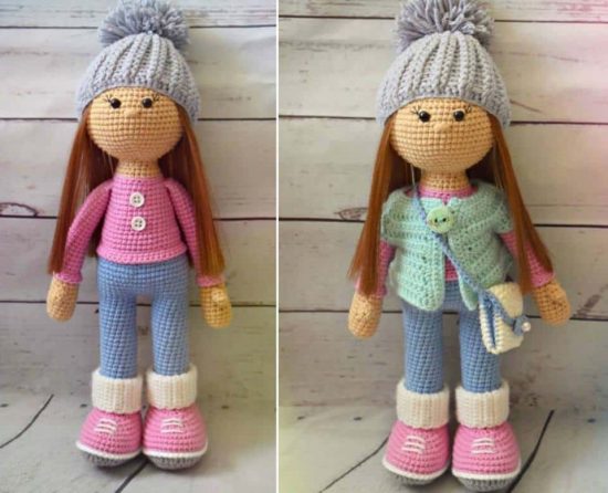 Molly Crochet Doll Pattern Free Cute Amigurumi Project