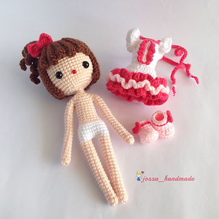 Ravelry: Kiki Amigurumi Doll pattern by jossa handmade