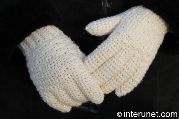 How to crochet gloves for a woman | interunet