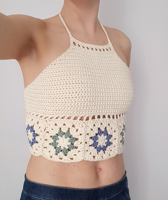 Crochet Halter Tops ⋆ Crochet Kingdom (7 free crochet patterns)