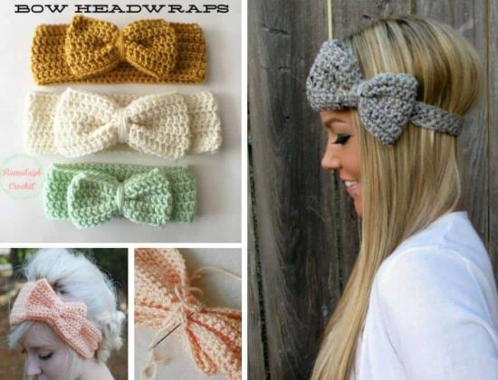 Crochet Bow Headband An Easy Free Pattern | The WHOot