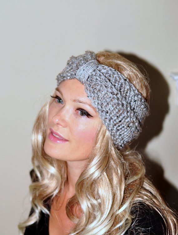 Turban Headband Crochet Head wrap Knit ear warmer Earwarmer CHOOSE