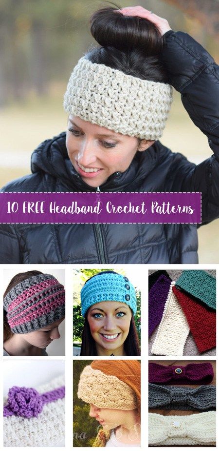 FREE Crochet Headband Patterns | Crochet Ideas and Inspiration