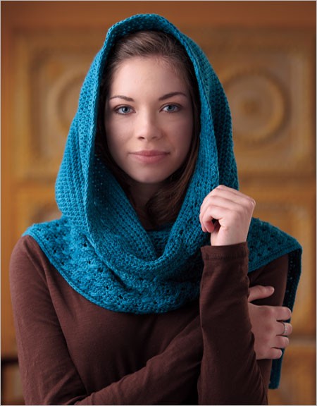 Hooded Scarf Crochet Pattern Download