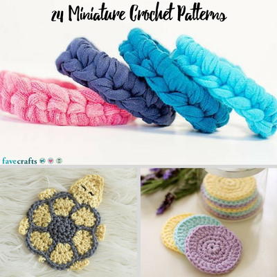 39 Miniature Crochet Patterns | FaveCrafts.com