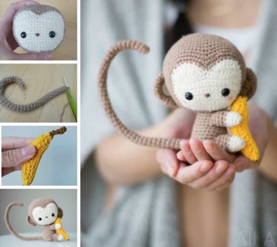 Monkey Face Crochet Pattern Is Super Cute To Boot | The WHOot
