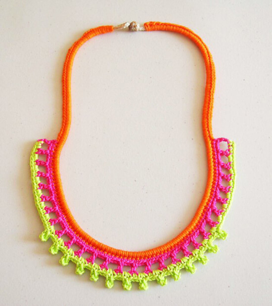 13 Modern Crochet Necklaces - Dream a Little Bigger